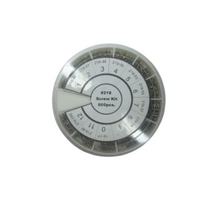 218K Screw Kit Asst. Nose Pad, Eye wire, Hinge (600pcs)