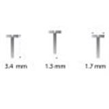 219-30 1.7x1.3x3.4 Eyewire Screw ( 100pc)
