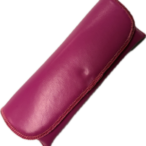 27W Semi Hard Fold Over - PU Rose Pink