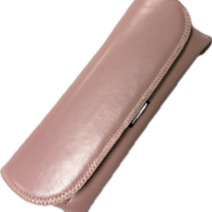 27W Semi Hard Fold Over - PU Light Pink