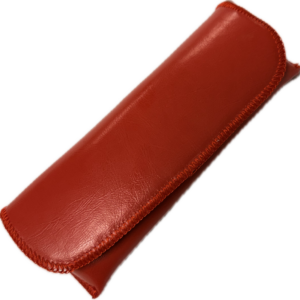 27W Semi Hard Fold Over - PU Red
